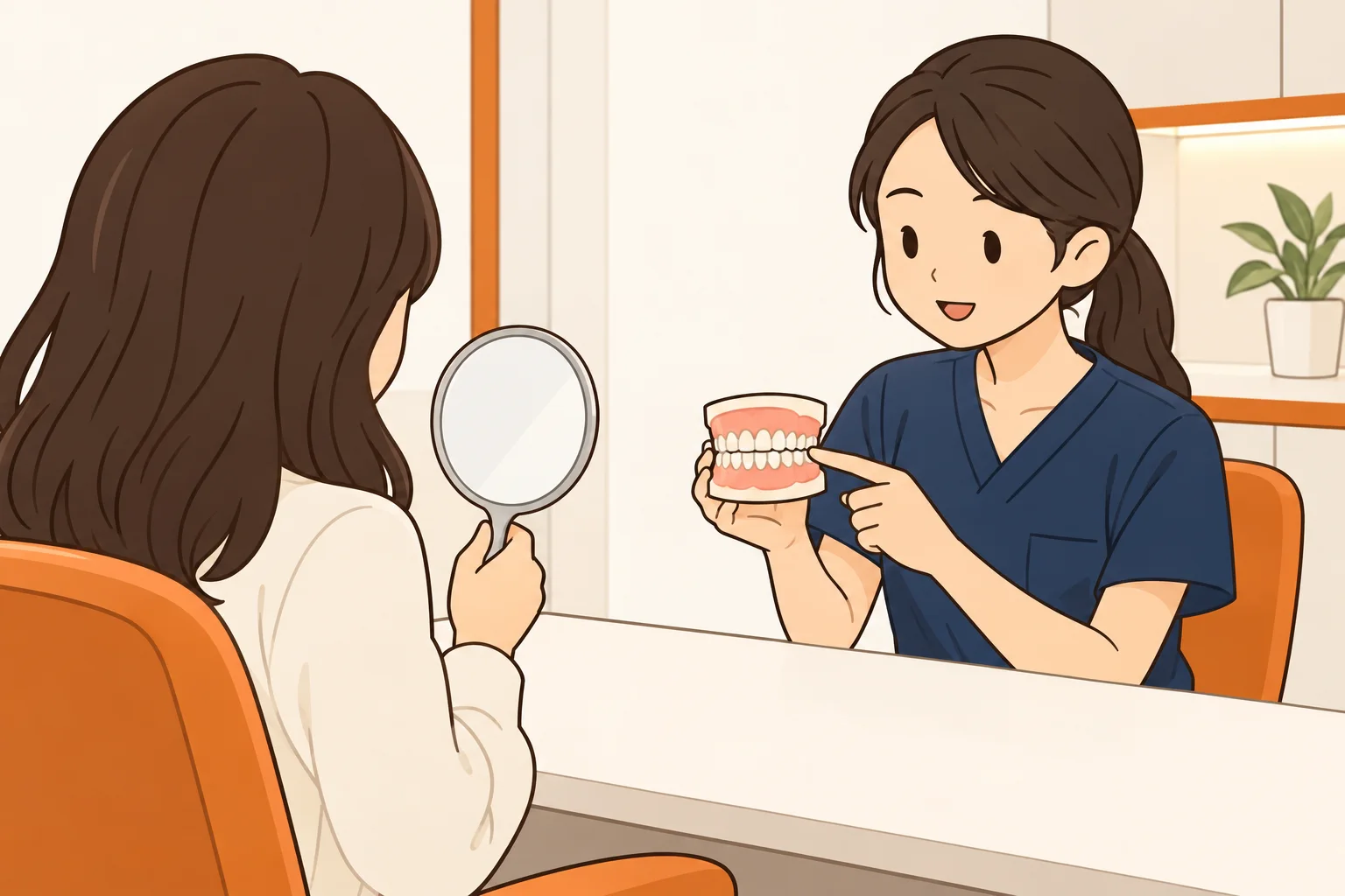 앞니만 부분교정, 되는 경우와 전체교정이 필요한 경우 | 파주 서울이고운치과 내용을 설명하는 치과 진료 이미지